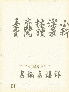 秦齐林洁小说免费阅读最新章节更新