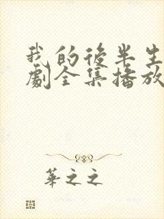 我的后半生电视剧全集播放