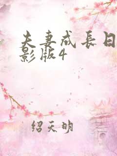 夫妻成长日记电影版4