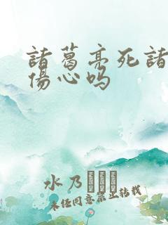 诸葛亮死诸葛瑾伤心吗