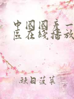 中国国产一区二区在线播放