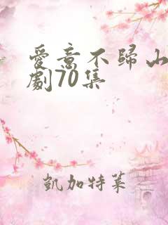 爱意不归山水短剧70集
