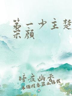 第一少主楚尘与宋颜