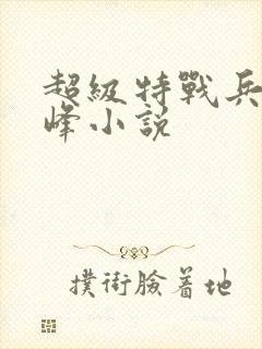 超级特战兵王张峰小说