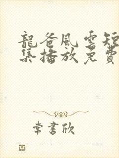 龙爸风云短剧全集播放免费观看