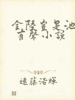金陵岂是池中物 有声小说