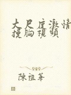 大尺度激情吻戏摸胸视频