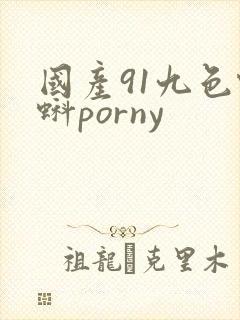 国产91九色蝌蚪porny