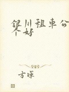 银川租车公司哪个好