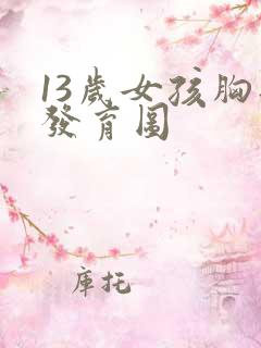 13岁女孩胸部发育图