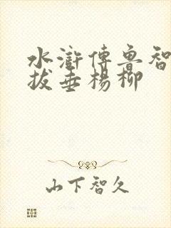 水浒传鲁智深倒拔垂杨柳
