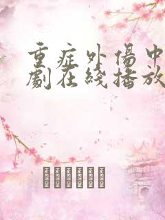 重症外伤中心韩剧在线播放