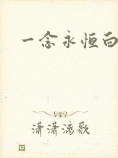 一念永恒白小小