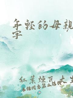 年轻的母亲4中字