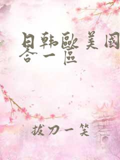 日韩欧美国产综合一区