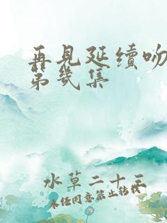 再见延续吻戏是第几集