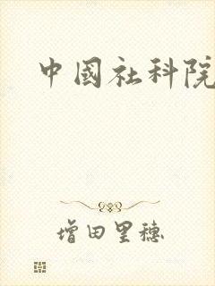 中国社科院书记