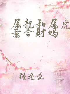 属龙和属虎做生意合财吗