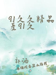 91久久精品国产91久