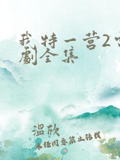 我特一营2电视剧全集