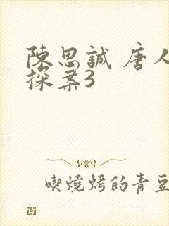 陈思诚 唐人街探案3
