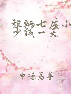 租辆七座小车多少钱一天