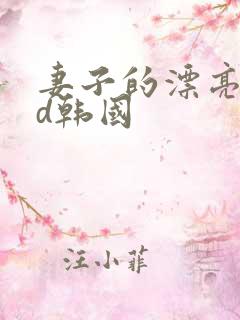 妻子的漂亮女hd韩国
