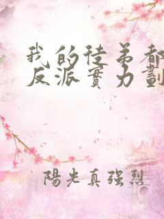 我的徒弟都是大反派实力划分