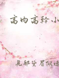 高肉高干小说
