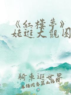 《红楼梦》刘姥姥进大观园原文