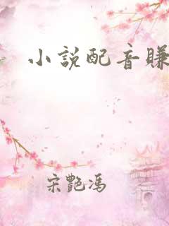 小说配音赚钱吗