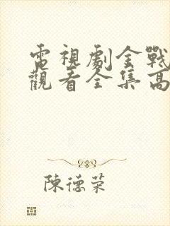 电视剧金战免费观看全集高清