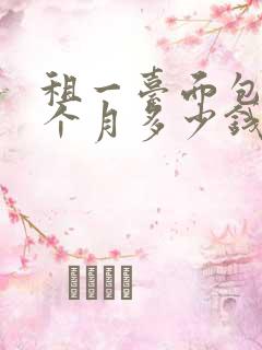 租一台面包车一个月多少钱