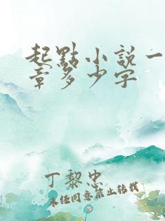 起点小说一般一章多少字