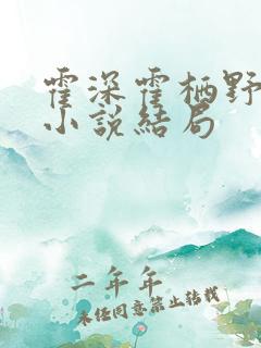 霍深霍栖野夏稚小说结局