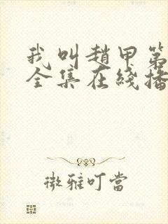 我叫赵甲第免费全集在线播放