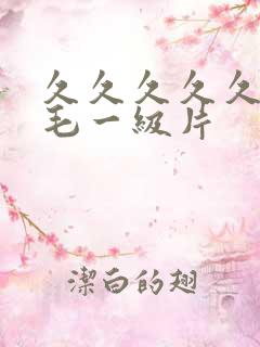 久久久久久久无毛一级片