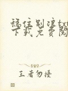 稳住别浪txt下载免费阅读