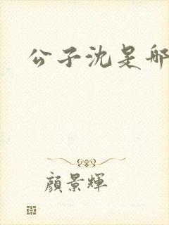 公子沈是哪里人