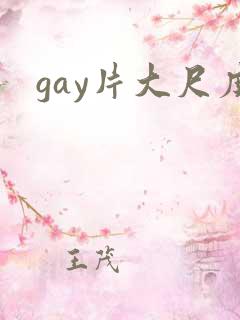 gay片大尺度