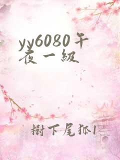 yy6080午夜一级