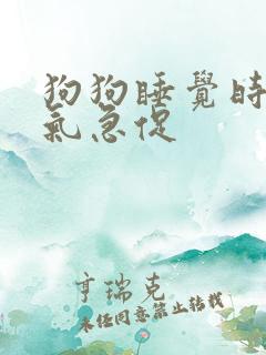 狗狗睡觉时候喘气急促
