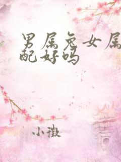 男属兔女属鼠婚配好吗