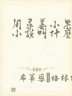 周寻姜小果原著小说叫什么名字