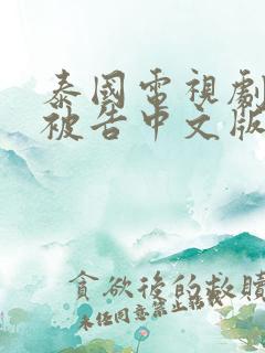 泰国电视剧爱的被告中文版全集播放