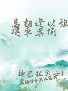 喜相逢以租代购退车案例