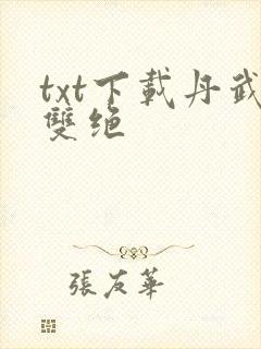 txt下载丹武双绝
