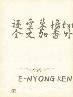逐云墓场txt全文加番外