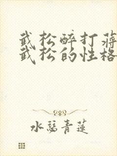 武松醉打蒋门神武松的性格特点