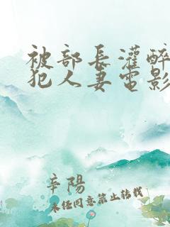被部长灌醉后侵犯人妻电影
